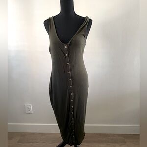 Used once.
Ribbed long dress